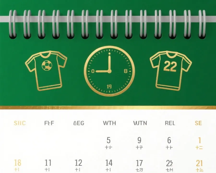 賽程時間與對陣示意插圖